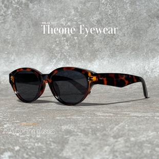 高品质复古玳瑁色猫眼偏光墨镜防紫外线小脸太阳眼镜女防晒配度数