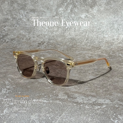 余文乐同款板材墨镜尼龙镜片