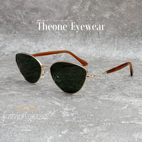 复古时尚金属百搭偏光太阳眼镜