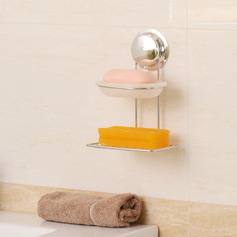 嘉宝强力吸盘肥皂盒创意浴室壁挂肥皂架沥水香皂盒卫生间皂托皂网,家庭/个人清洁工具,皂盒,淘宝优惠券,粉丝福利购,淘宝优惠卷