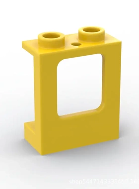 【50g】小颗粒兼容60032 拼装零件1x2x2窗户框科教积木