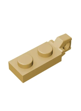 【50g】moc积木零件配件1x2 单侧带铰链板兼容44301ab件