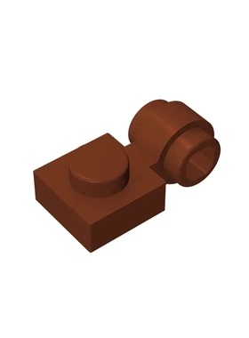 【50g】MOC益智积木小颗粒零配件1x2单侧带孔铰链板兼容4081