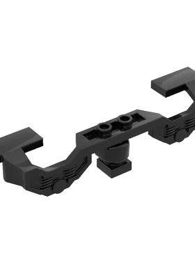 【50g】MOC小颗粒积木2871国产积木零配件火车轮外框装饰件特殊件