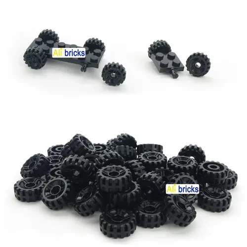 【50g】21445/4600/2926/30157/车轮/方向盘小颗粒积木散件零配件
