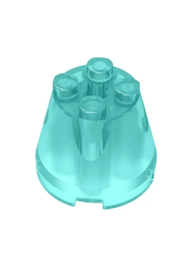 【50g】MOC积木零配3x3x2圆锥砖兼容6233小颗粒拼插益智玩具