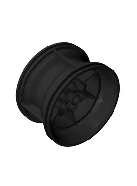 【50g】56mm大轮毂兼容小颗粒科技件散件车轮胎15038国产基础配件