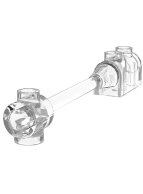 【50g】MOC兼容30359积木零配件1x8棒带细轴支柱架diy特殊砖