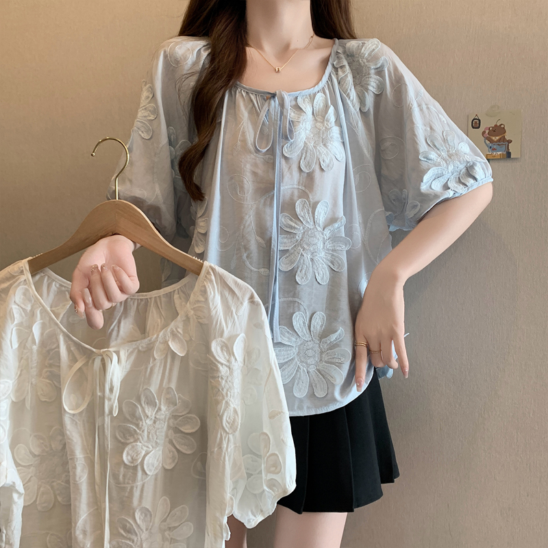 李潇洒微胖定制乐派儿大码女装滴一胖杨杨玉奢姿旗舰店大面菁上衣
