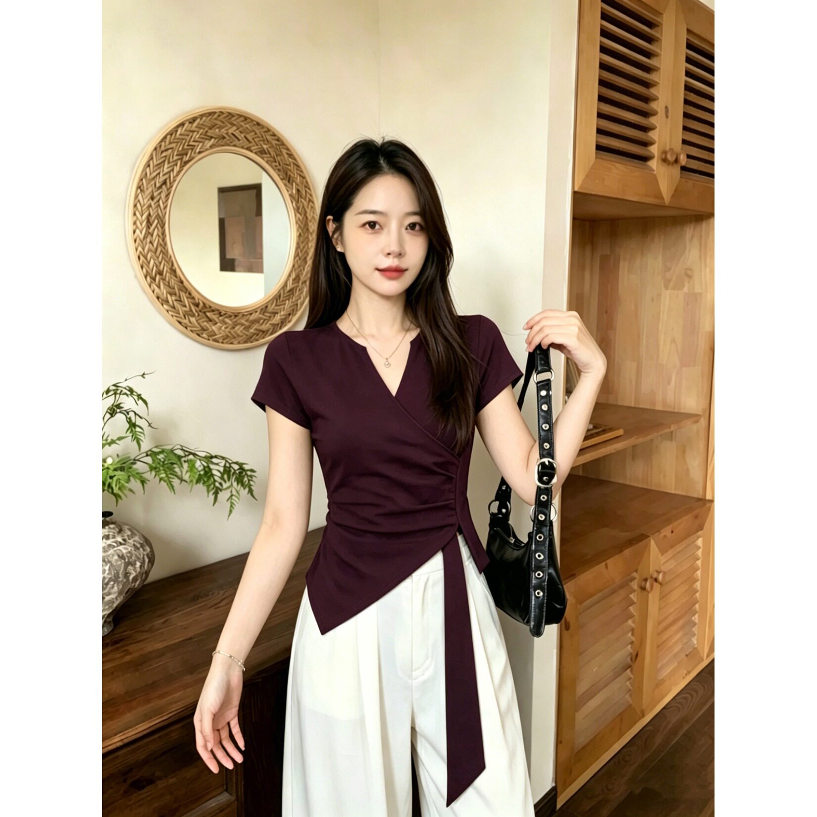 水淼大码女装旗舰店石头鱼裤威特胖淼淼爱蔷薇奢姿木子李夏miss38图片