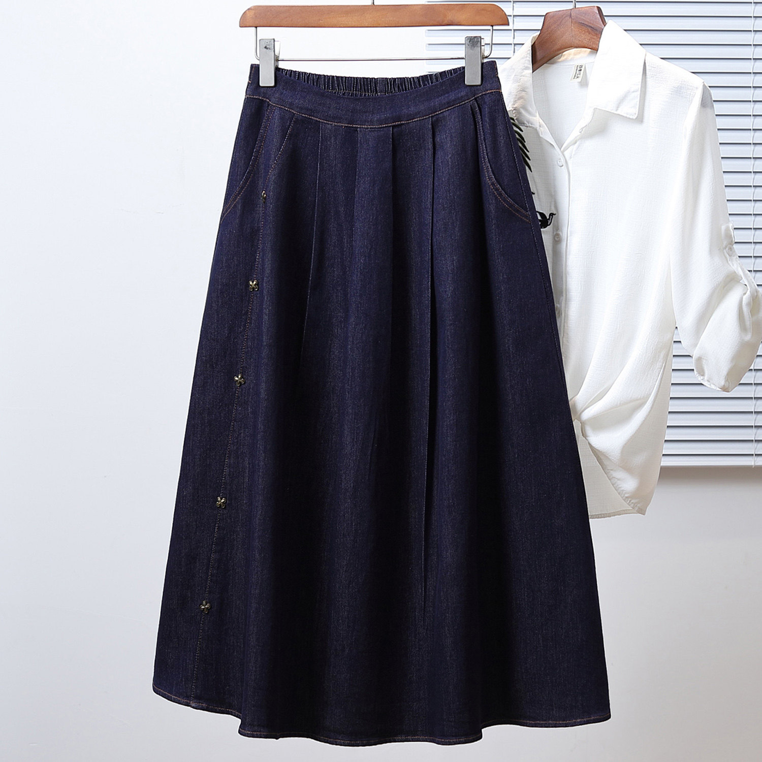 木子理想大码女装大面菁微胖定制奢姿旗舰店杨杨玉李潇洒杨天真秋