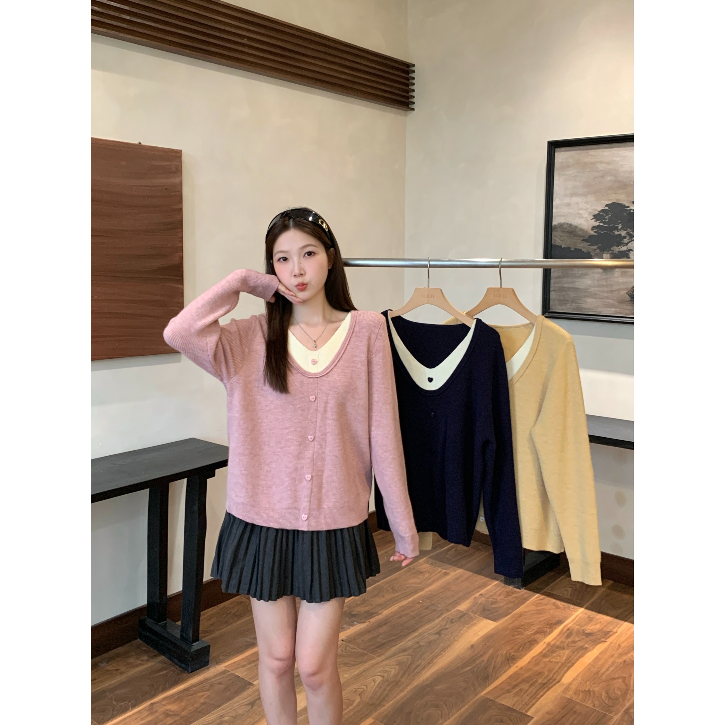 乐派儿大码女装滴一胖旗舰店罗拉迪莎f班圆大敏微胖定制奢姿水淼