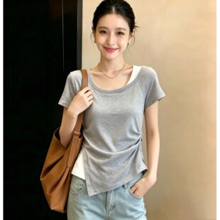 张大人定制大码女装木子理想旗舰店乐派儿杨杨玉杨天真滴一胖上衣