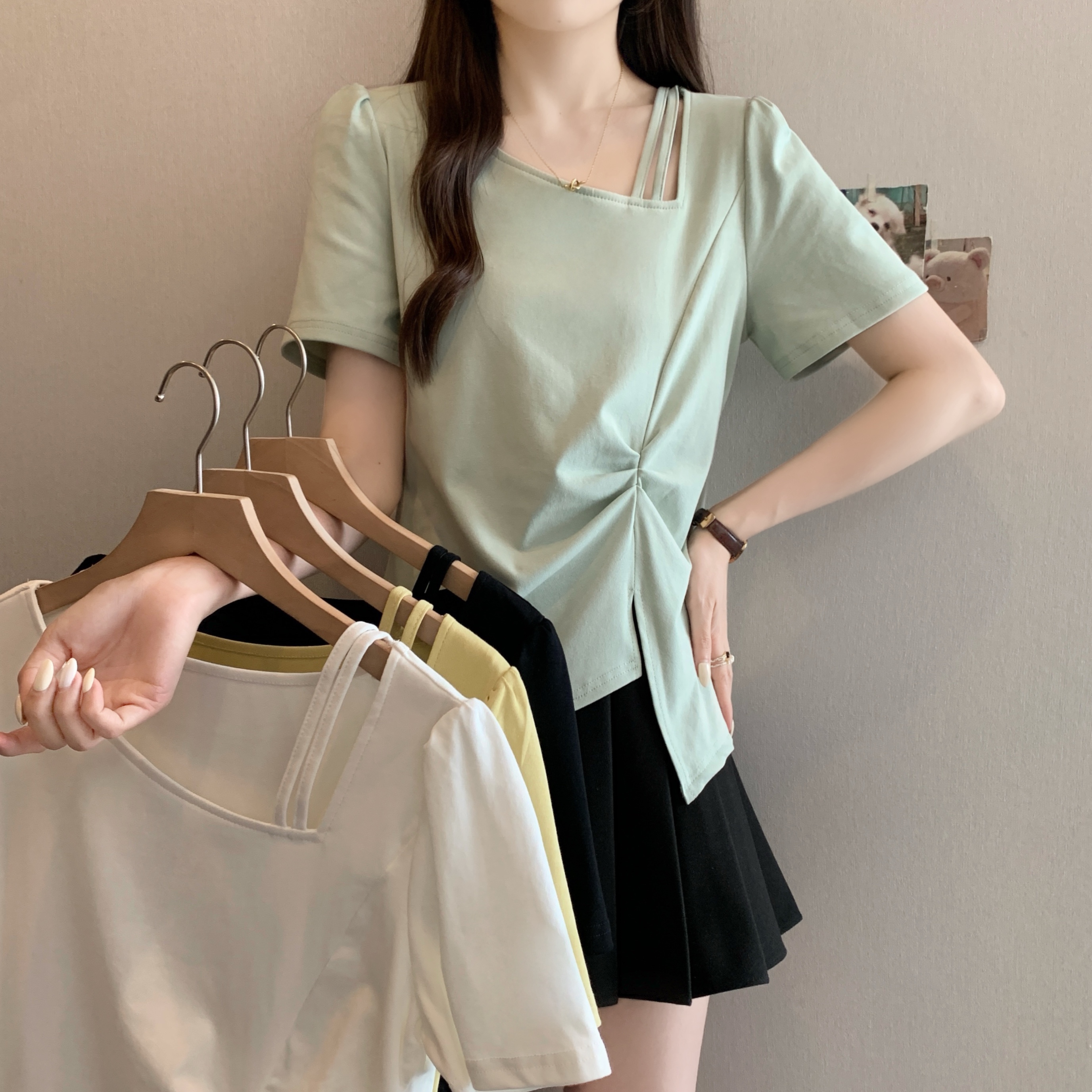 李潇洒微胖定制女装大面菁旗舰店奢姿大码木子理想石头鱼杨杨玉夏