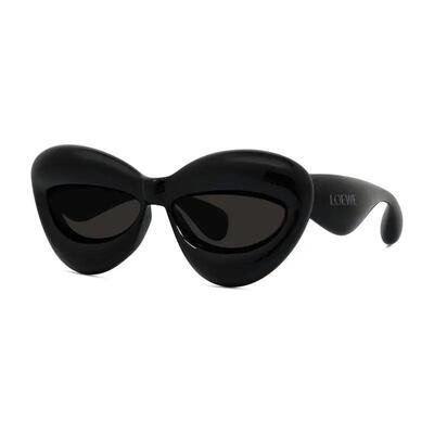 LOEWE罗意威墨镜太阳眼镜黑灰色女眼镜LW40097I 01A