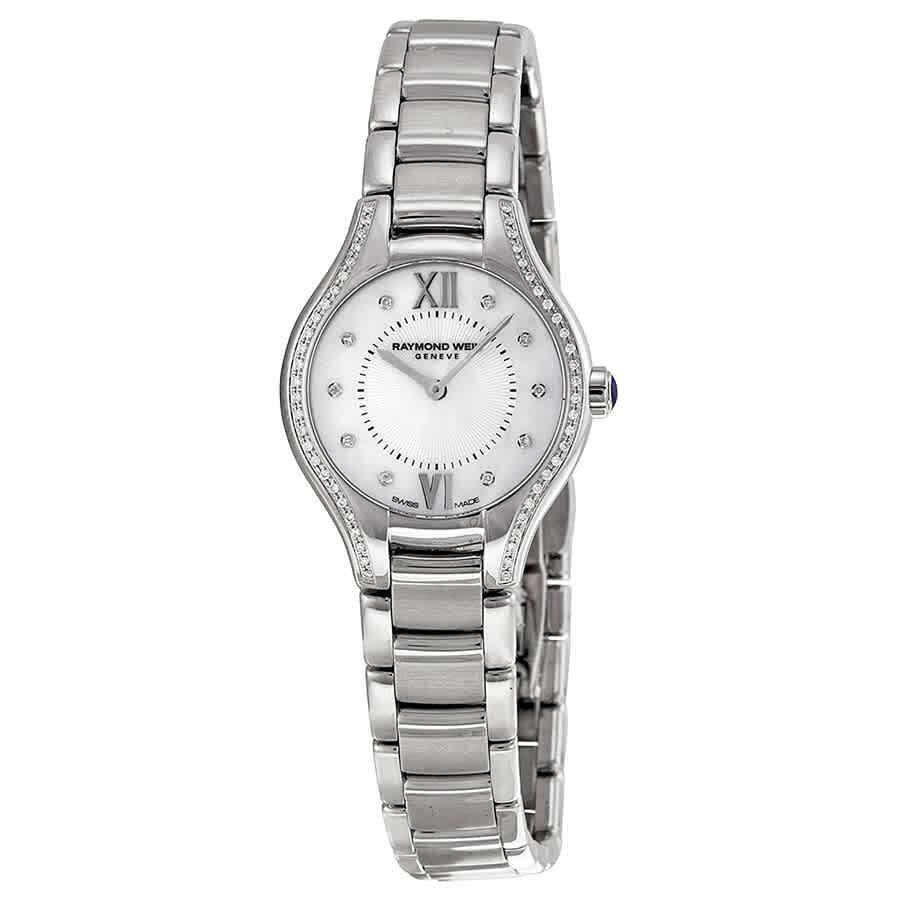 Raymond Weil Noemia镶钻表盘女士手表5124 STS 00985