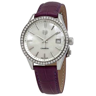 TAG Heuer Carrera卡雷拉白色贝母女士手表WBK1316FC8261
