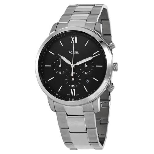 Fossil Neutra计时表石英黑色表盘男士手表FS5384