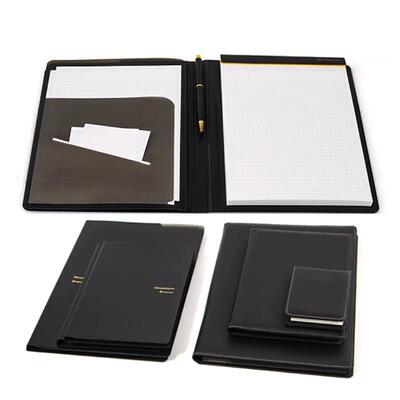 日本满乐文记忆女神手账本Mnemosyne note pad商务软皮面记录本
