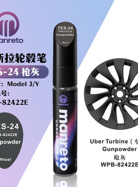 适特斯拉MODEL3Y枪灰色汽车补漆笔划痕轮毂修复笔色号WPB-82422E