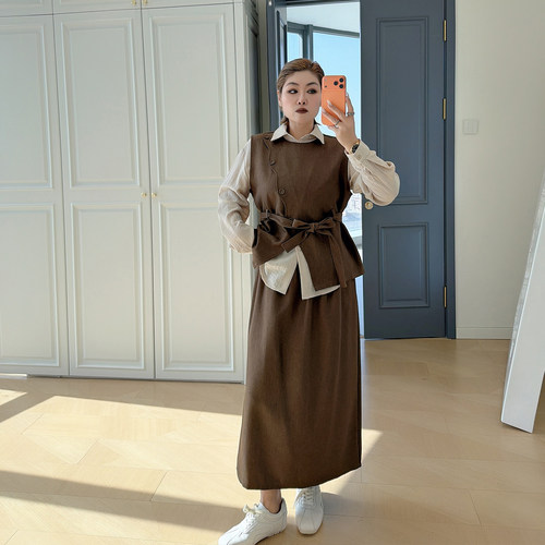 大码女装胖mm韩系高级感一整套