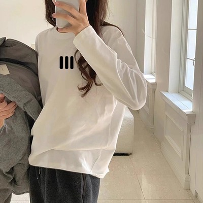 高级感长袖T恤打底衫女秋季