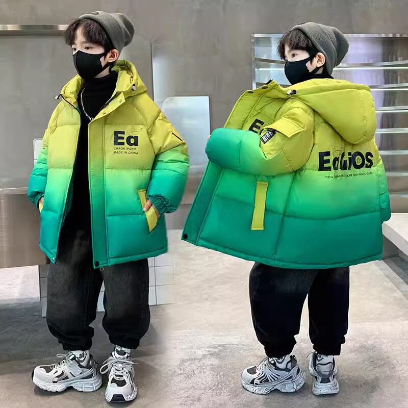 男童冬装棉衣2025新款加厚外套羽绒棉服儿童渐变棉袄大男孩冬季潮,童装/婴儿装/亲子装,棉袄/棉服,淘宝优惠券,粉丝福利购,淘宝优惠卷