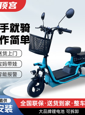 电动三轮车家用休闲代步车电瓶车