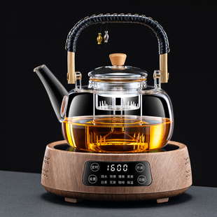 新款高端电陶炉煮茶器家用自动保温座烧水不挑壶养生静音泡茶光波