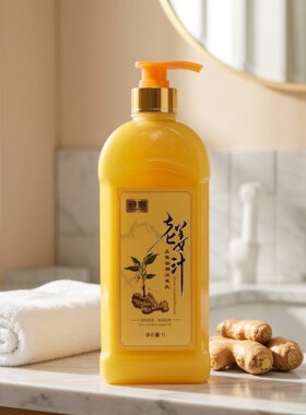 晓宣姜汁王去屑洗发乳洗发水老姜汁洗发水发生姜王生姜乳