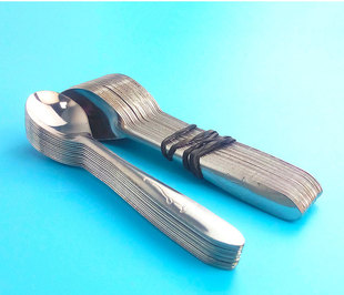 金属小勺子不锈钢铁勺子药勺子刨冰勺子挖水果勺子吃西瓜勺子蛋糕