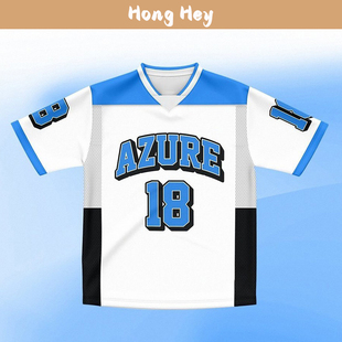 Free Customized Football T-Shirts T Collar Men Sports Jersey