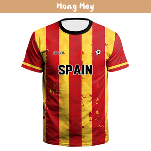 Free Customized Men Football T-Shirts Crewneck Sports Jersey