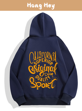 Letters Hoodies For Women Pullover Fleece Men Cotton Hoodie