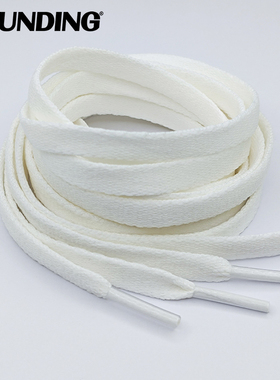 ROUNDING加密扁鞋带 匡威帆布鞋适用1970s高低帮白色米白黑色正品