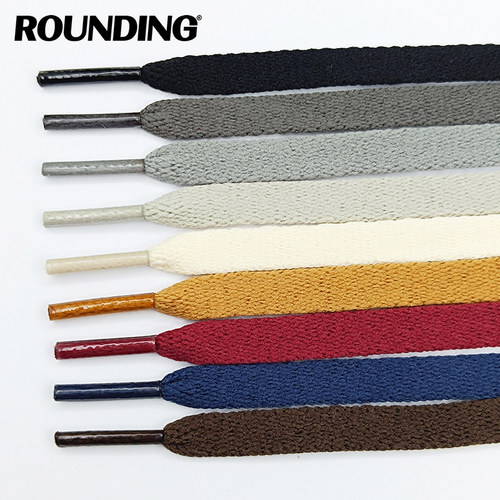 AJ1 AF1 AJ5 AJ6 AJ7适用8mm扁鞋带黑白灰红蓝紫荧光橙绿原装正品