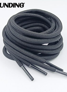 篮球鞋圆鞋带耐磨防掉原装正品 篮球鞋带 黑白灰红蓝紫荧光绿橙