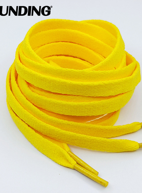 AJ1 AF1 AJ4 AJ3扁鞋带原装正品黄色湖人黄金色蜂窝黄色紫金明黄