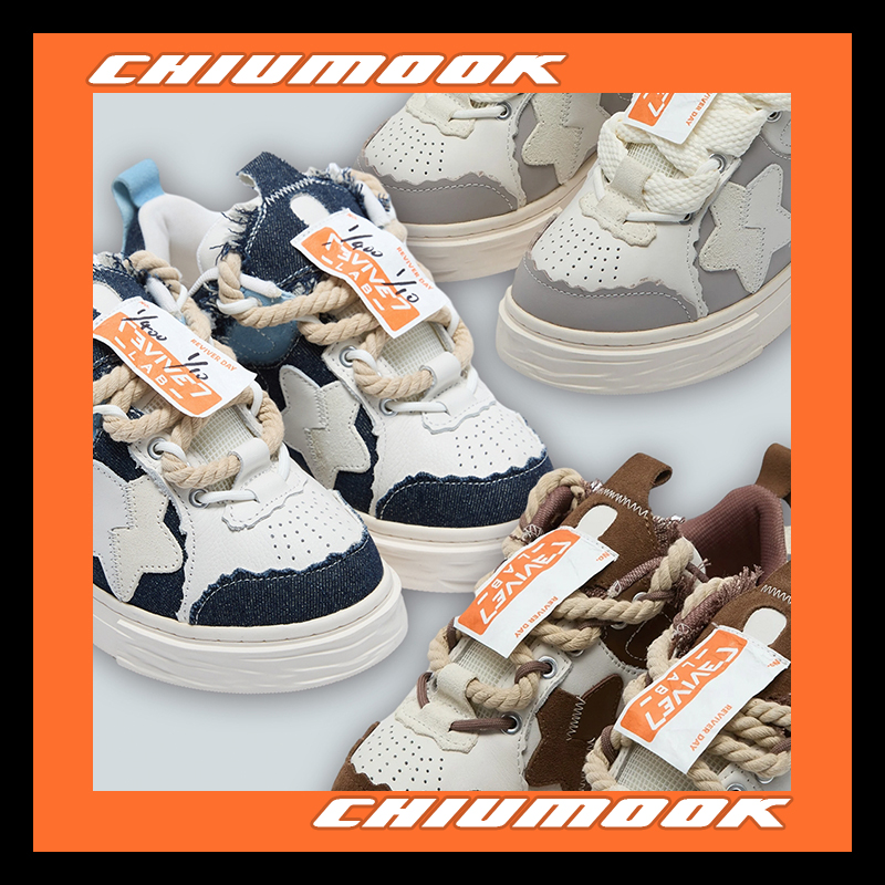 REVIVERLAB板鞋解构风低帮