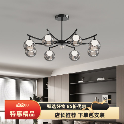 2026新款意式极简客厅吊灯