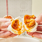 2盒 沈爷 配粥下饭 6枚 盒 宝贝 荣锦草木灰腌制咸鸭蛋70g