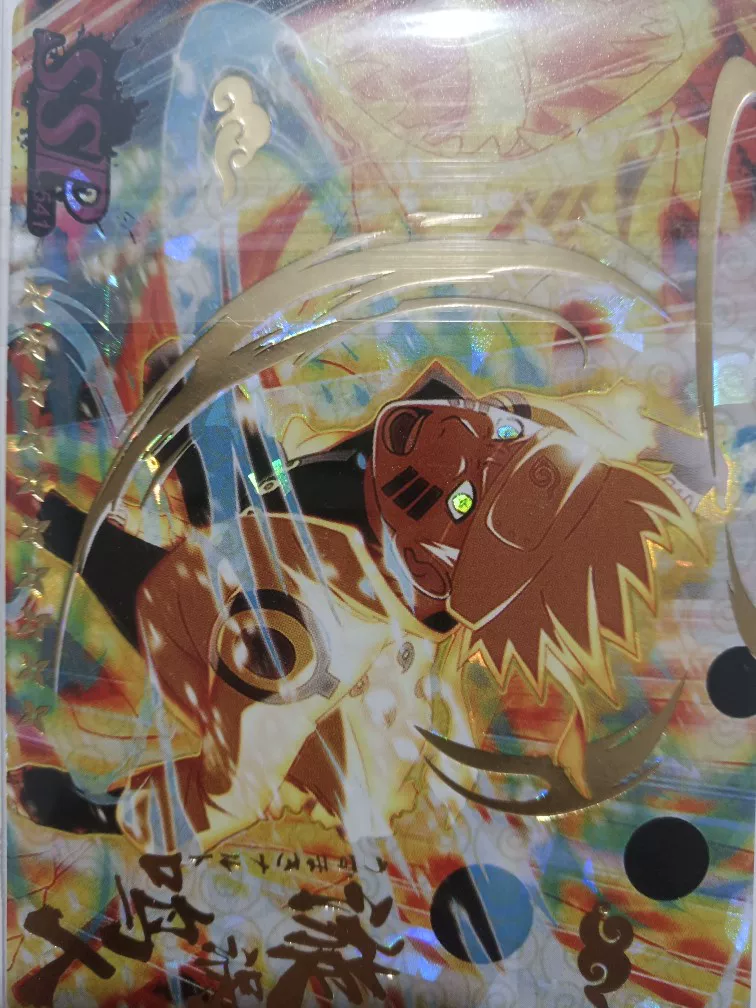 Naruto, dinosaur, card