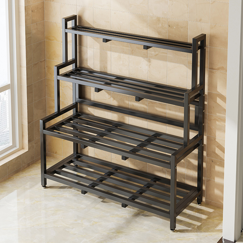 梯形阶梯式货架多层置物书架落地阳台客厅花架超市礼品移动展示架