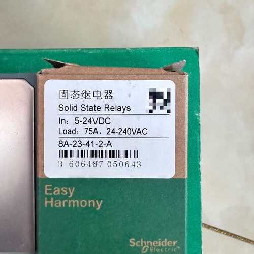 议价施耐徳SSP1A175BDE固态继电器，可维修