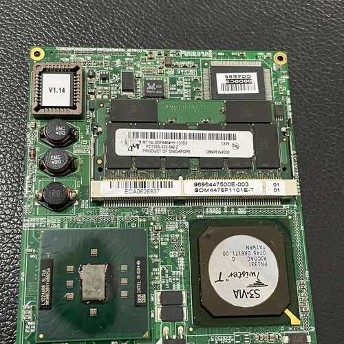 议价研华 SOM-4475 REV.A1 ETX主板 SOM4研可维修