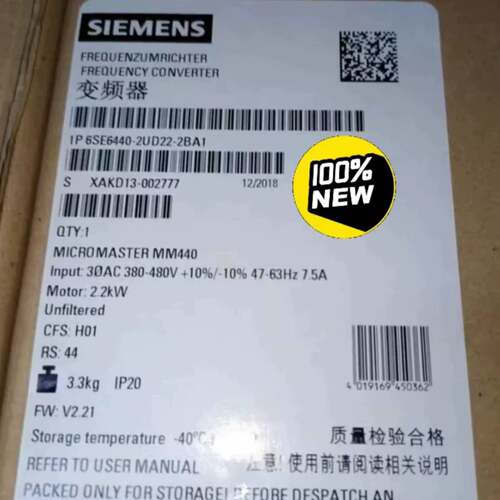 可维修6SE6440-2UC22-2BA1西门子 440 无滤议价
