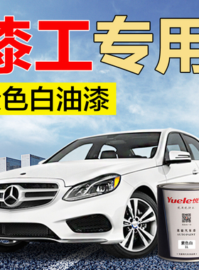 适用大众白色汽车油漆丰田白五菱糖果白现代极地白别克皓白