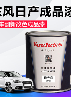 日产轩逸碧玉黑天籁白月光银钛空金奇骏骐达珠光珍珠红色汽车油漆