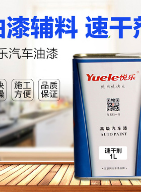 促干剂速干剂催干剂加速剂汽车油漆喷漆烤漆调色店辅料添加剂1L装