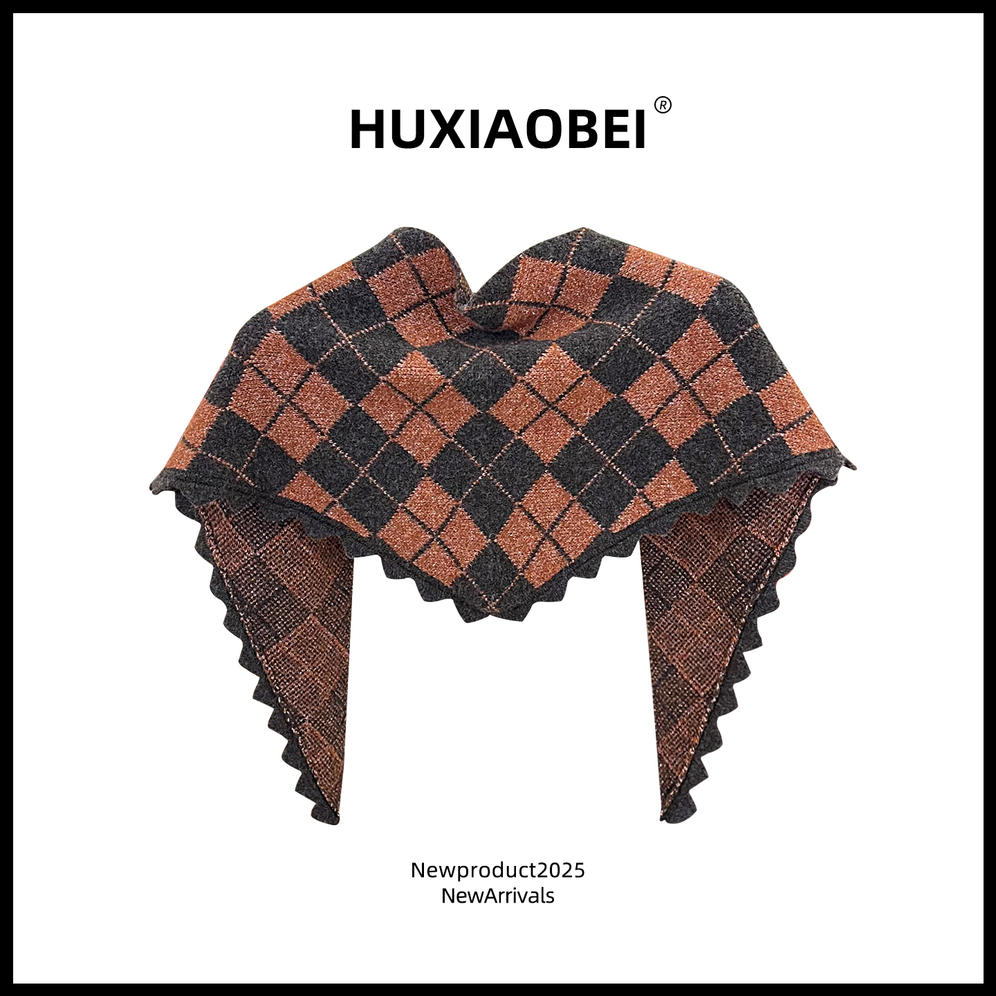 出游古早感男女秋冬保暖三角巾